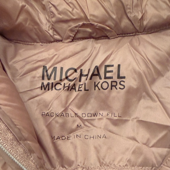 Michael Kors Women’s Puffer Jacket - Light Pink - Picture 2 of 7